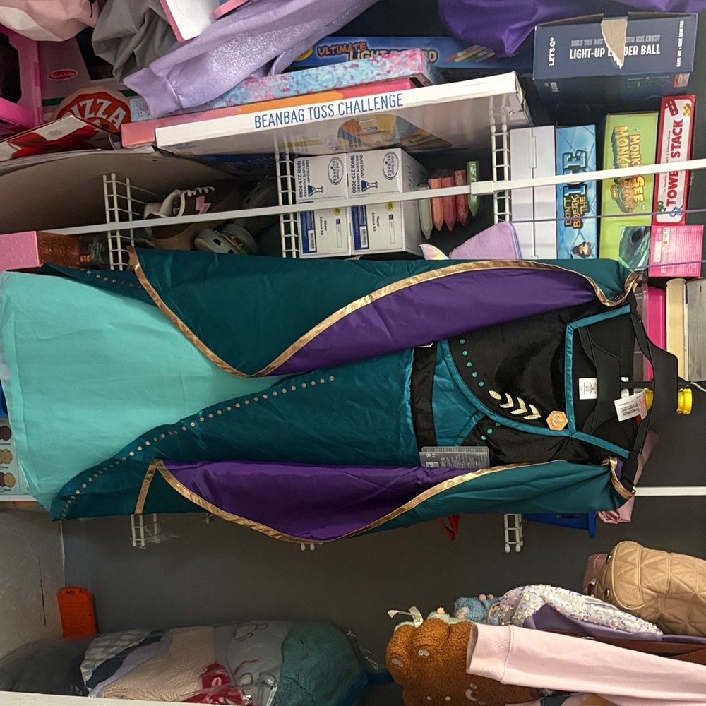 Disney Kids Costume in Teal and Purple